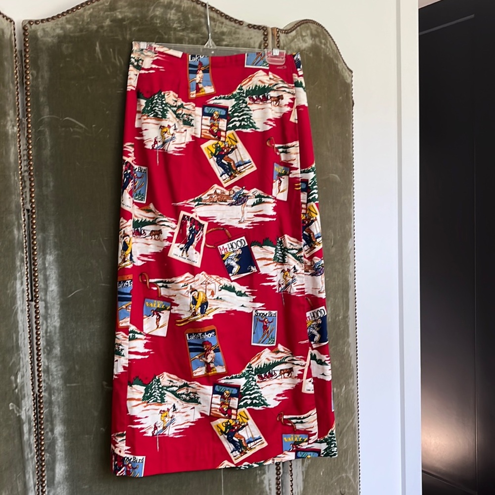 Skirt for apres ski